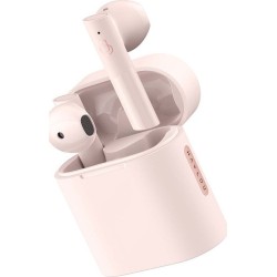 Haylou MoriPods Earbud Bluetooth Handsfree Ακουστικά με Θήκη Φόρτισης Ροζ