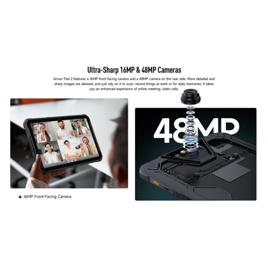 Ulefone Armor Pad 2 11" Tablet με WiFi & 4G (8GB/256GB) Μαύρο Ulefone Armor Pad 2 11" Tablet με WiFi & 4G (8GB/256GB) Μαύρο