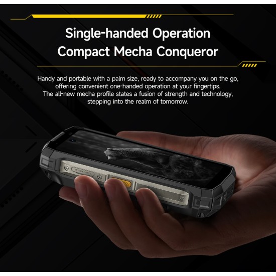 Ulefone Armor Mini 20 Dual SIM (8/256GB) Ανθεκτικό Smartphone Μαύρο