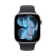 Apple Watch Series 11 Aluminium 46mm Αδιάβροχο με Παλμογράφο (Space Grey Aluminium Case with Black Sport Band - M/L)