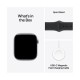 Apple Watch Series 11 Aluminium 46mm Αδιάβροχο με Παλμογράφο (Space Grey Aluminium Case with Black Sport Band - M/L)