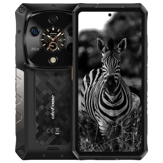 Ulefone Armor 28 Ultra 5G Dual SIM (16/1TB) Ανθεκτικό Smartphone Μαύρο