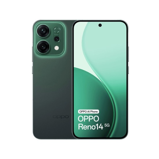 Oppo Reno14 5G Dual SIM (12/512GB) Luminous Green Oppo Reno14 5G Dual SIM (12/512GB) Luminous Green