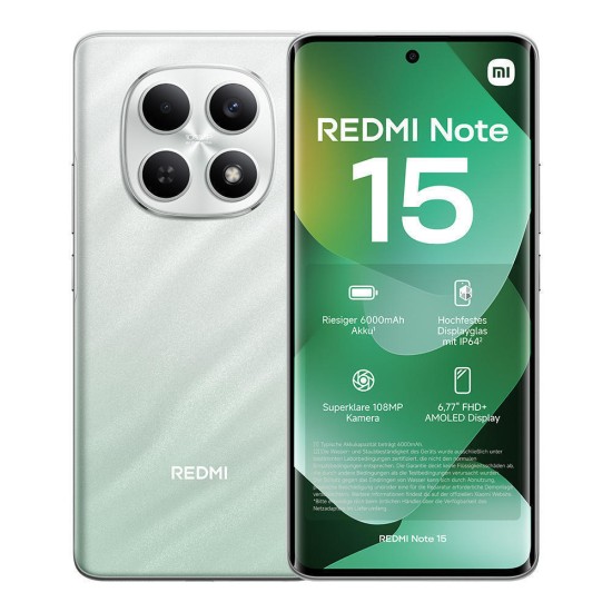 Xiaomi Redmi Note 15 4G NFC Dual SIM (6/128GB) Πράσινο