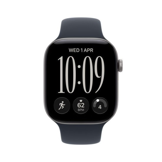 Apple Watch Series 12 Aluminium 42mm Αδιάβροχο με Παλμογράφο (Space Grey Aluminium with Navy Blue Sport Band - S/M) Apple Watch Series 12 Aluminium 42mm Αδιάβροχο με Παλμογράφο (Space Grey Aluminium with Navy Blue Sport Band - S/M)