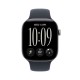 Apple Watch Series 12 Cellular Aluminium 42mm Αδιάβροχο με Παλμογράφο (Space Grey Aluminium with Navy Blue Sport Band - S/M)