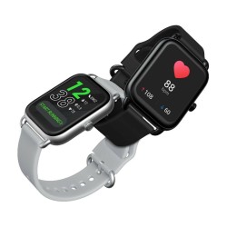 Haylou RS4 LS12 37mm Smartwatch με Παλμογράφο (Ασημί)