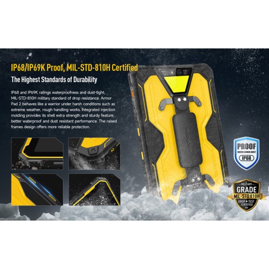 Ulefone Armor Pad 2 11" Tablet με WiFi & 4G (8GB/256GB) Μαύρο Ulefone Armor Pad 2 11" Tablet με WiFi & 4G (8GB/256GB) Μαύρο