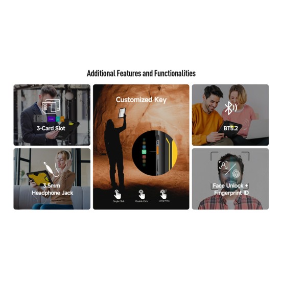 Ulefone Armor Pad 2 11" Tablet με WiFi & 4G (8GB/256GB) Μαύρο Ulefone Armor Pad 2 11" Tablet με WiFi & 4G (8GB/256GB) Μαύρο