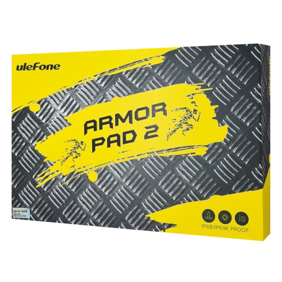 Ulefone Armor Pad 2 11" Tablet με WiFi & 4G (8GB/256GB) Μαύρο Ulefone Armor Pad 2 11" Tablet με WiFi & 4G (8GB/256GB) Μαύρο