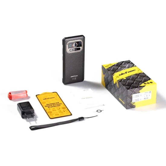Ulefone Armor 25T Pro 5G Dual SIM (6GB/256GB) Ανθεκτικό Smartphone Frost Black