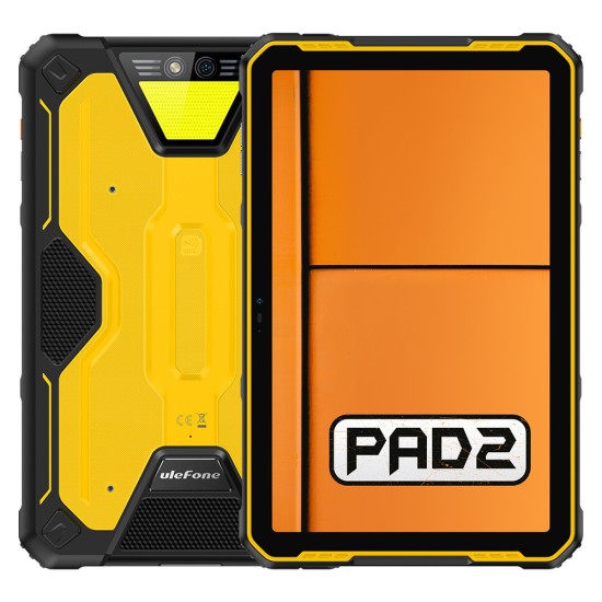 Ulefone Armor Pad 2 11" Tablet με WiFi & 4G (8GB/256GB) Κίτρινο