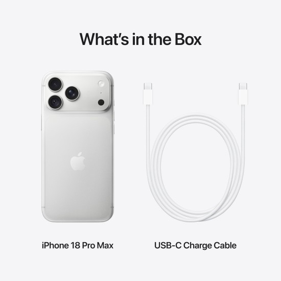 Apple iPhone 18 Pro Max (12/1TB) Silver Apple iPhone 18 Pro Max (12/1TB) Silver