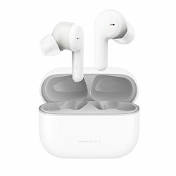Amazfit Powerbuds Pro Bluetooth Handsfree Ακουστικά με Αντοχή στον Ιδρώτα και Θήκη Φόρτισης Λευκά