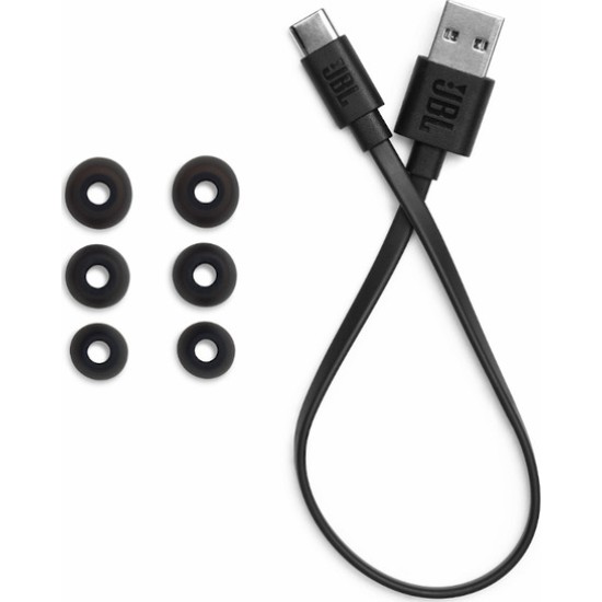 JBL Club Pro+ In-ear Bluetooth Handsfree Ακουστικά με Αντοχή στον Ιδρώτα και Θήκη Φόρτισης Μαύρα