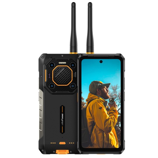 Ulefone Armor 26 Ultra Walkie-talkie 5G Dual SIM (12GB/512GB) Ανθεκτικό Smartphone Μαύρο