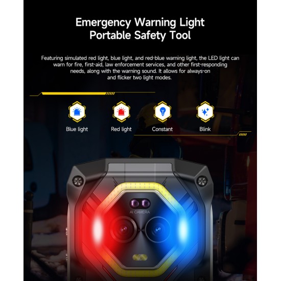 Ulefone Armor Mini 20 Dual SIM (8/256GB) Ανθεκτικό Smartphone Μαύρο