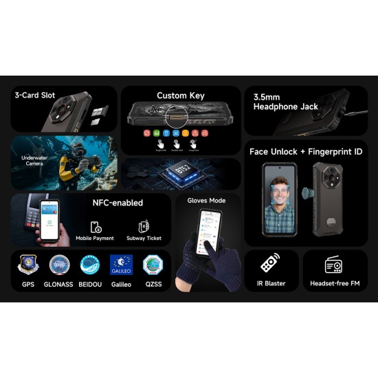 Ulefone Armor X16 Dual SIM (6/128GB) Ανθεκτικό Smartphone Wasteland Shadow Ulefone Armor X16 Dual SIM (6/128GB) Ανθεκτικό Smartphone Wasteland Shadow