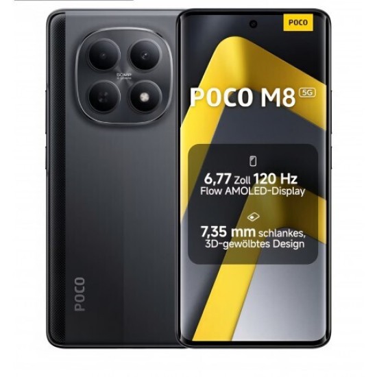 Xiaomi Poco M8 5G Dual SIM (8/256GB) Μαύρο Xiaomi Poco M8 5G Dual SIM (8/256GB) Μαύρο
