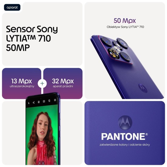 Motorola Edge 70 Fusion 5G (8/256GB) PANTONE Orient Blue