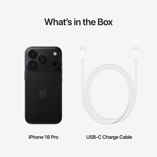 Apple iPhone 18 Pro (12/1TB) Black Apple iPhone 18 Pro (12/1TB) Black