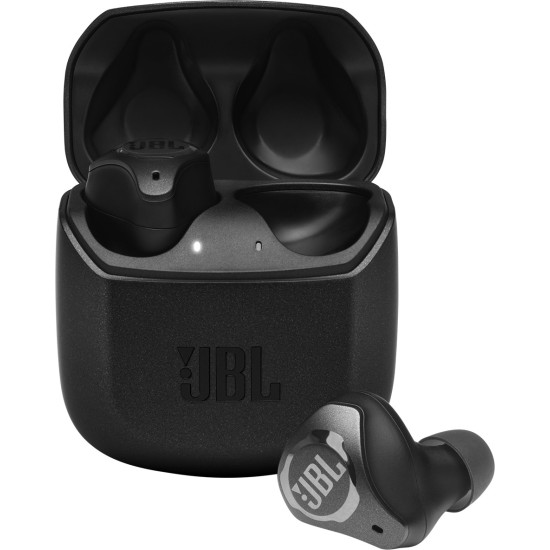JBL Club Pro+ In-ear Bluetooth Handsfree Ακουστικά με Αντοχή στον Ιδρώτα και Θήκη Φόρτισης Μαύρα