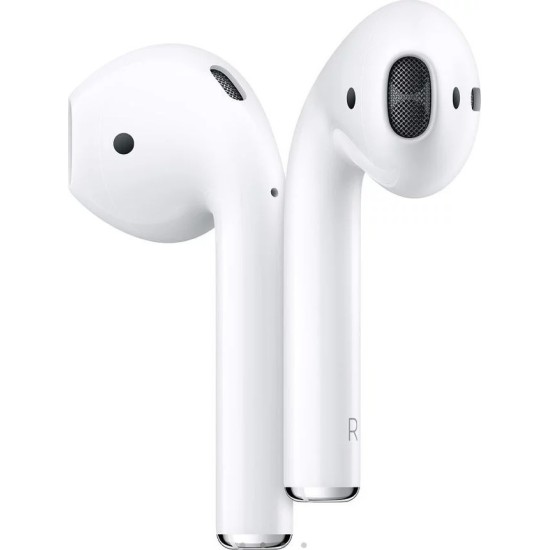 Apple AirPods (2nd generation) Earbud Bluetooth Handsfree Ακουστικά με Θήκη Φόρτισης Λευκά