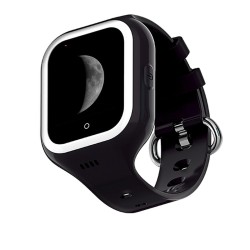 Savefamily Iconic Plus 4G Παιδικό Smartwatch με GPS και Καουτσούκ/Πλαστικό Λουράκι Μαύρο SF-RIN4G