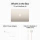 Apple MacBook Air 13" (2024) 13.6" Retina Display (M3-8-core/8GB/256GB SSD) Starlight (International English Keyboard)