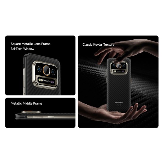 Ulefone Armor 25T Pro 5G Dual SIM (6GB/256GB) Ανθεκτικό Smartphone Frost Black