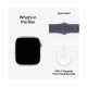 Apple Watch Series 11 Aluminium 46mm Αδιάβροχο με Παλμογράφο (Silver Aluminium Case with Purple Fog Sport Band - M/L)