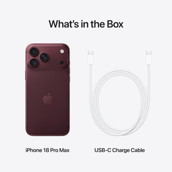 Apple iPhone 18 Pro Max (12/512GB) Burgundy Apple iPhone 18 Pro Max (12/512GB) Burgundy
