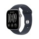 Apple Watch Series 12 Aluminium 46mm Αδιάβροχο με Παλμογράφο (Space Grey Aluminium with Navy Blue Sport Band - S/M)