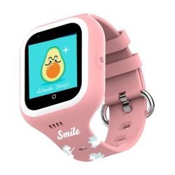 Savefamily IConic Plus Mr. Wonderfull 4G Παιδικό Smartwatch με Λουράκι από Καουτσούκ/Πλαστικό Ροζ SF-RIRMW4G