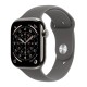 Apple Watch Series 11 Cellular Titanium 46mm Αδιάβροχο με eSIM και Παλμογράφο (Natural Titanium Case with Stone Grey Sport Band - M/L)