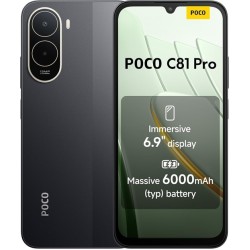 Xiaomi Poco C81 Pro Dual SIM (4/256GB) Μαύρο